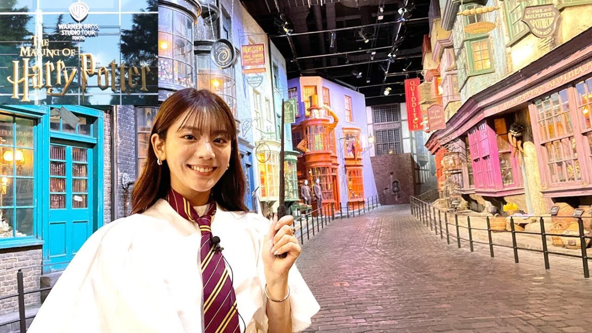 【貸切】ハリーポッタースタジオツアー東京!ゲームで遊びまくってたあすかさん、いよいよハリーポッターの世界へ【HarryPotter】