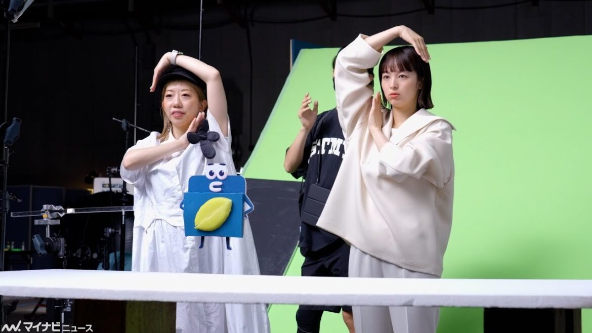 清野菜名、ダンス間違え思わず笑顔に “チョッパー”大谷育江が“イノアッくん”の声を務める イノアックコーポレーション新CM