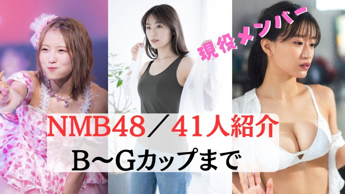 【NMB48/現役メンバー】メンバーのグラビアをカップ数に順に紹介!