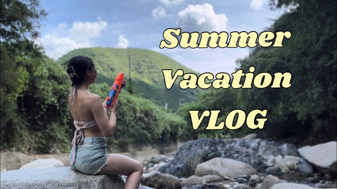 【Vlog】川遊びしてきた♬