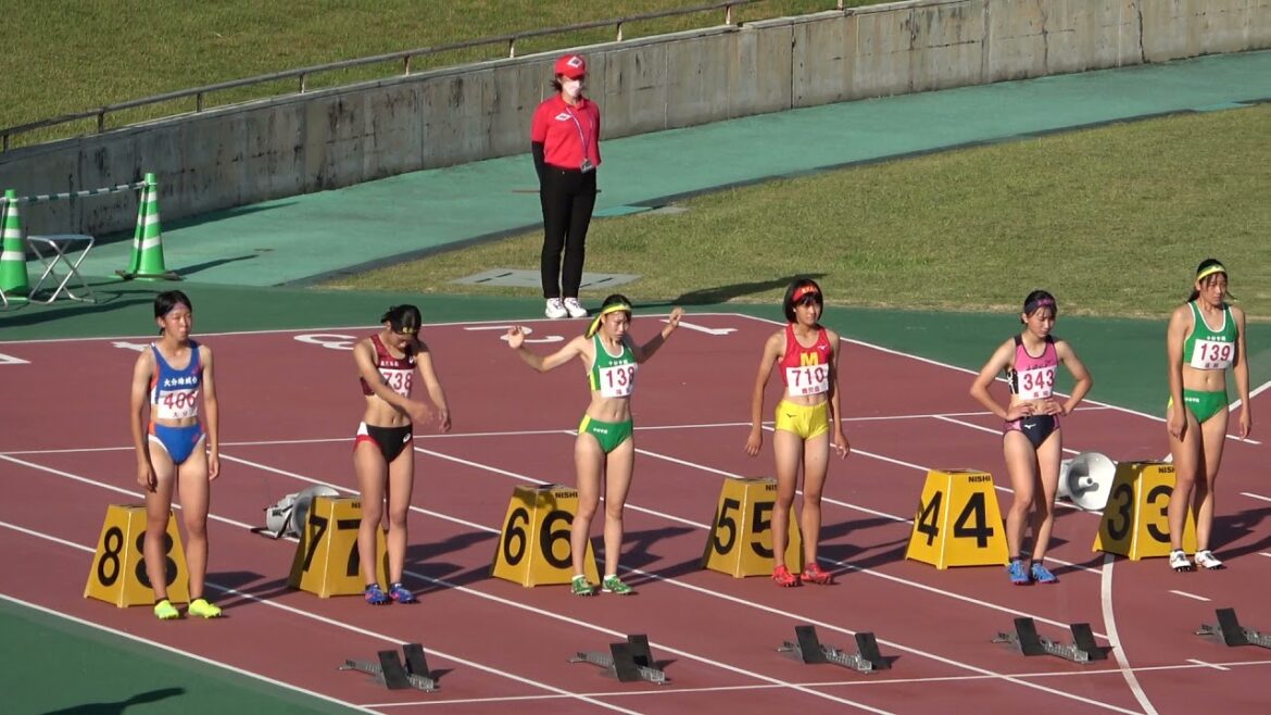 20211008155542全九州高校新人陸上女100mH決勝 宮﨑 叶和1/長崎(長崎日本大学)