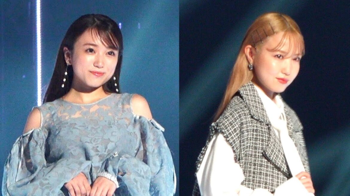 “ひぃなこ”本田仁美&矢吹奈子、元IZ*ONEコンビがTGCで美競演!大人コーデで肩出し&美脚披露 『第37回 マイナビ 東京ガールズコレクション 2023 AUTUMN/WINTER』