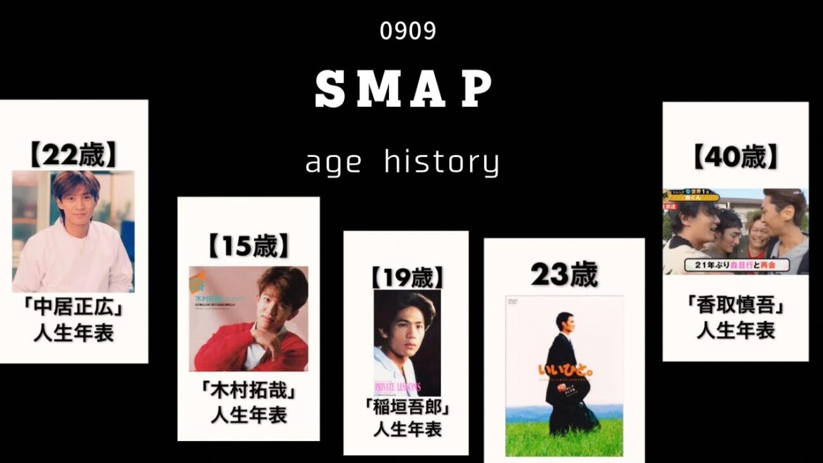 SMAP 人生年表 -master number-