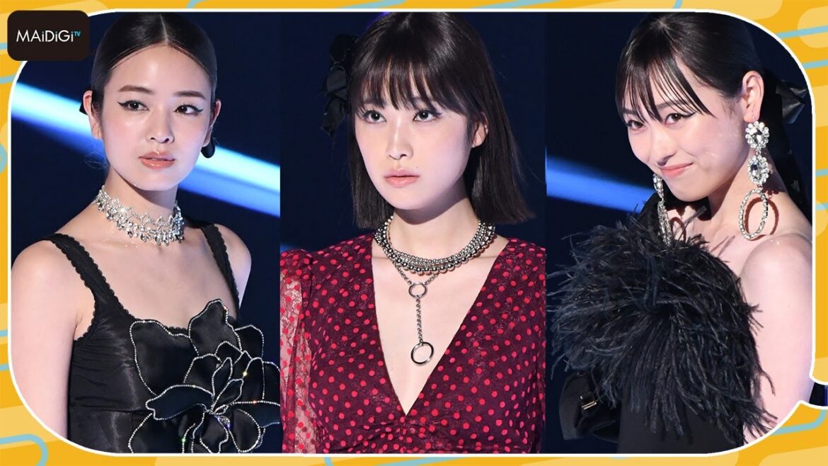 高橋ひかる&福原遥&横田真悠、TGCで美肌見せ 「FARFETCH」ステージに登場