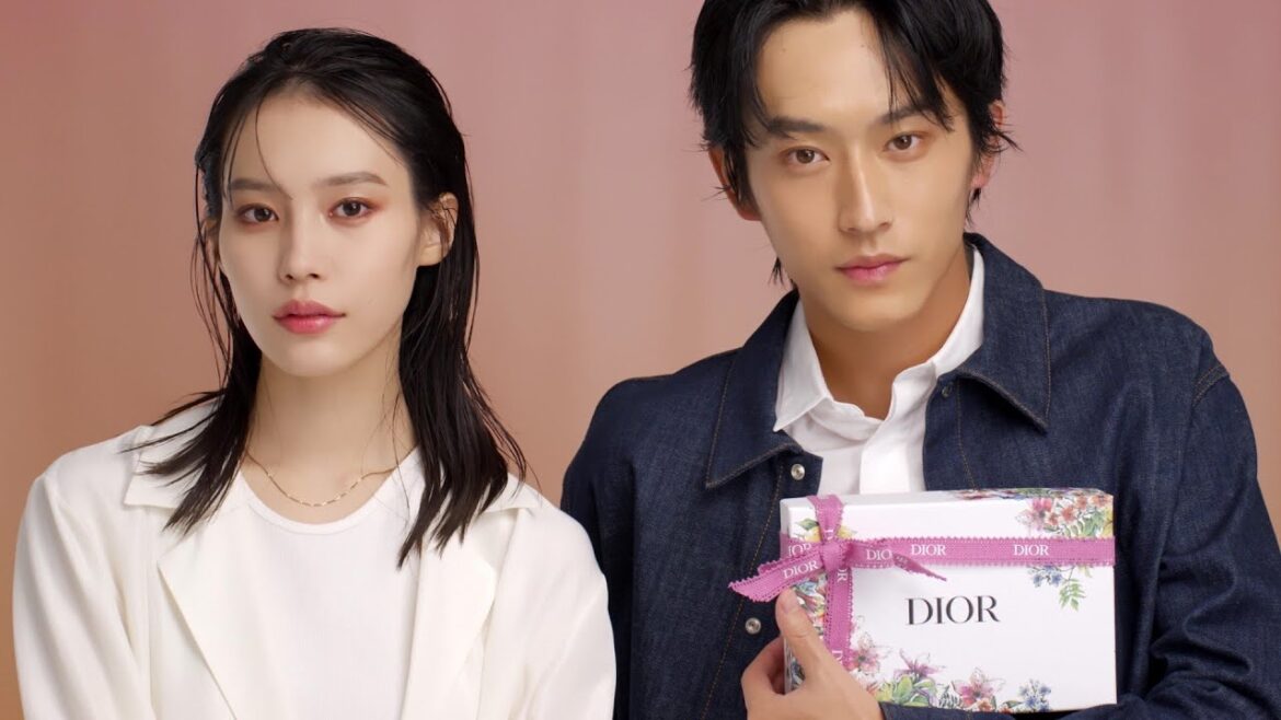 花々のように彩るDIORのカラーメイクで自分らしさが開花する杉野遥亮と南沙良