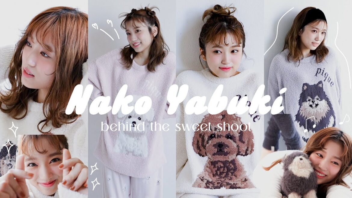 【矢吹奈子】可愛いルームウェア姿に胸キュン♡sweet×gelato piqueの撮影現場に潜入!