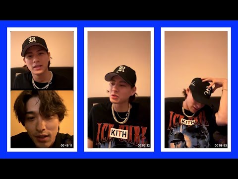 平野紫耀 インスタライブ with横浜流星 2023/08/30 Instagram Live /Sho Hirano