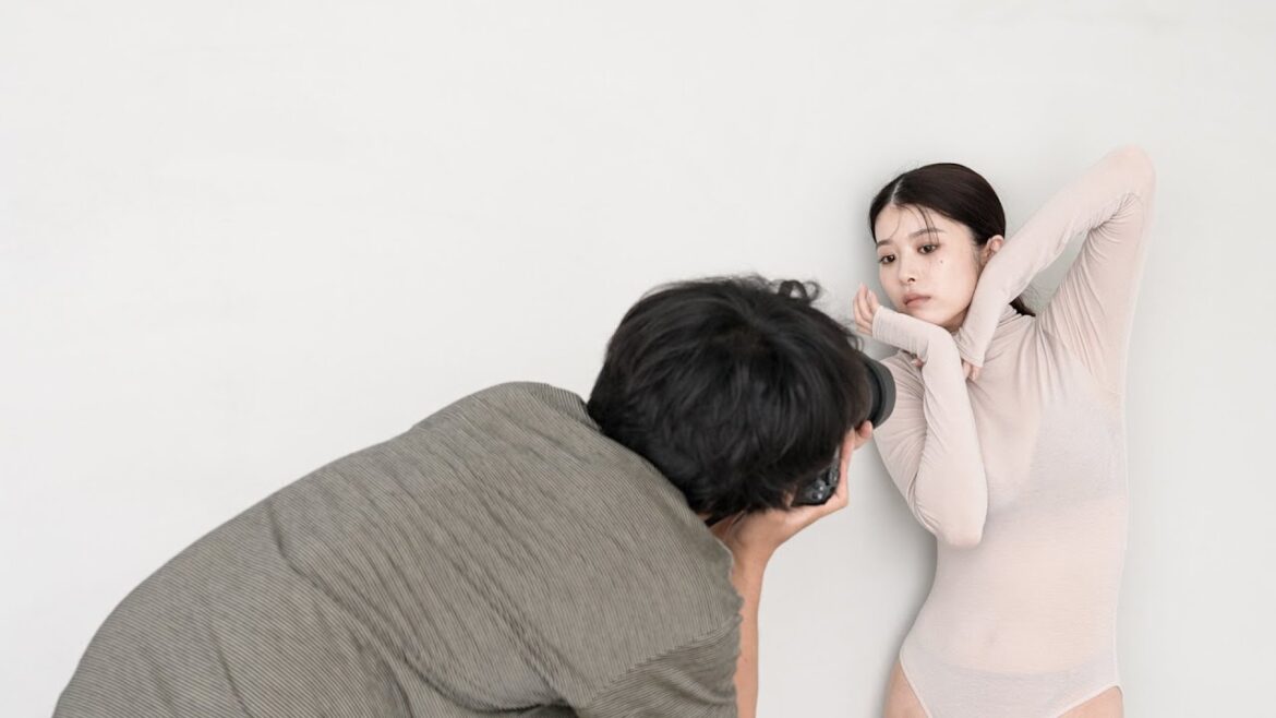 馬場ふみか「misora(ミソラ)」 新商品ビジュアル撮影風景