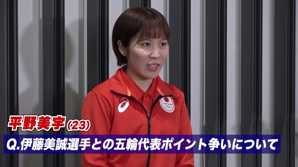 パリ五輪選考 2番手の平野美宇、伊藤美誠とのポイント争いに「どれだけ離せるかが鍵。絶対にシングルスに出たい」|第19回アジア競技大会 卓球競技