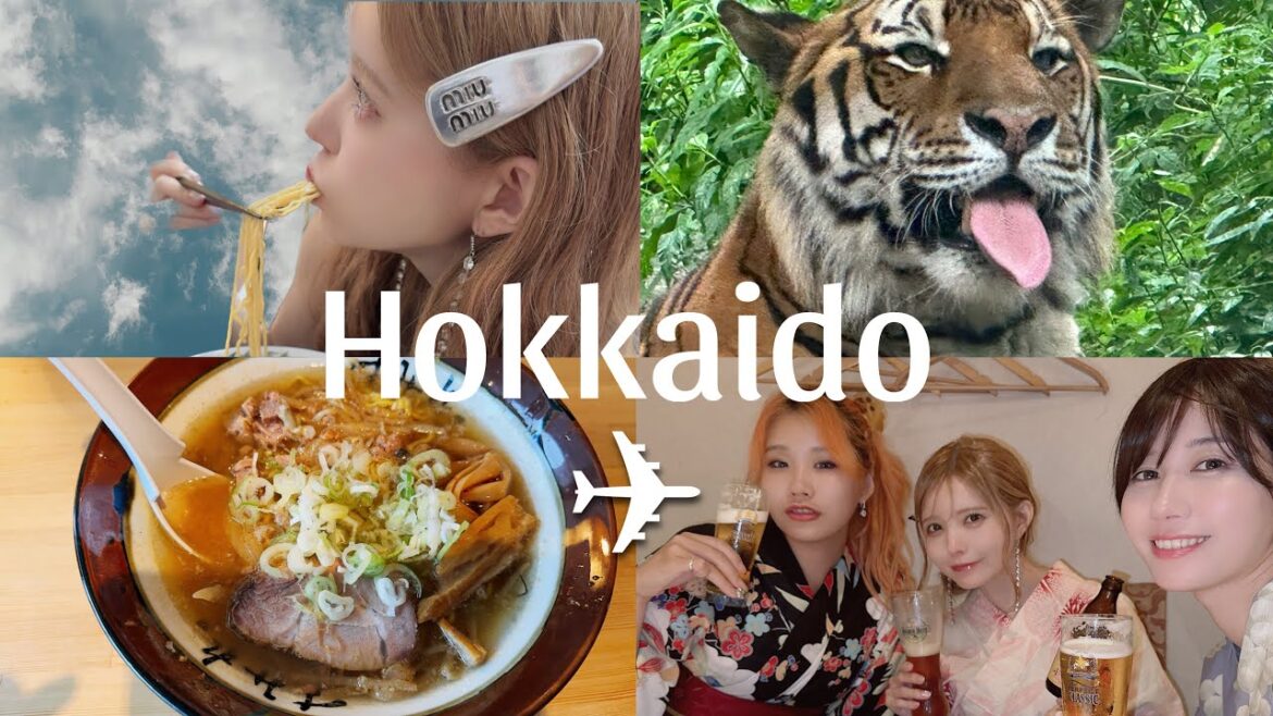 益若つばさ【Trip vlog✈️】2泊3日北海道旭川,札幌旅行で奇跡が!🦀観光グルメ楽しんだ🌽
