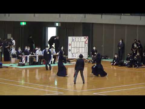 【女子準決勝】NTT東日本(東京)×伊田テクノス(本社)【1榎本×北條・2住友×工藤・3長谷川×志藤】第62回関東実業団剣道大会【千葉ポートアリーナ】2021・6・5