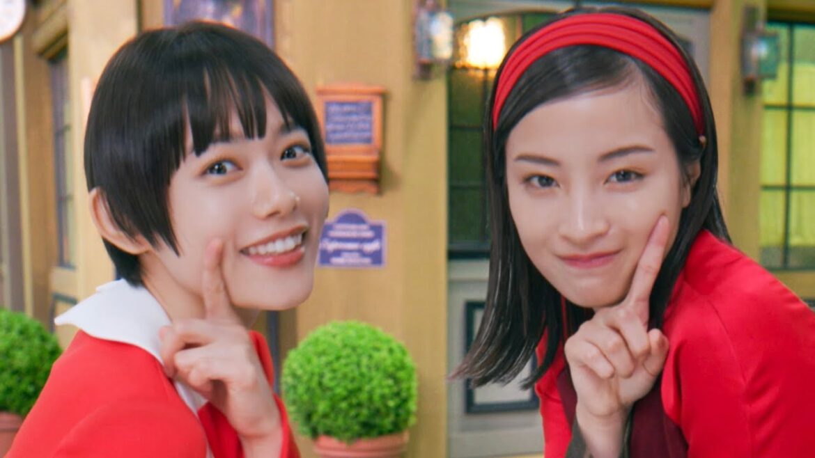 広瀬すず&杉咲花が仲良くダンス! ソフトバンクWEB動画+メイキング