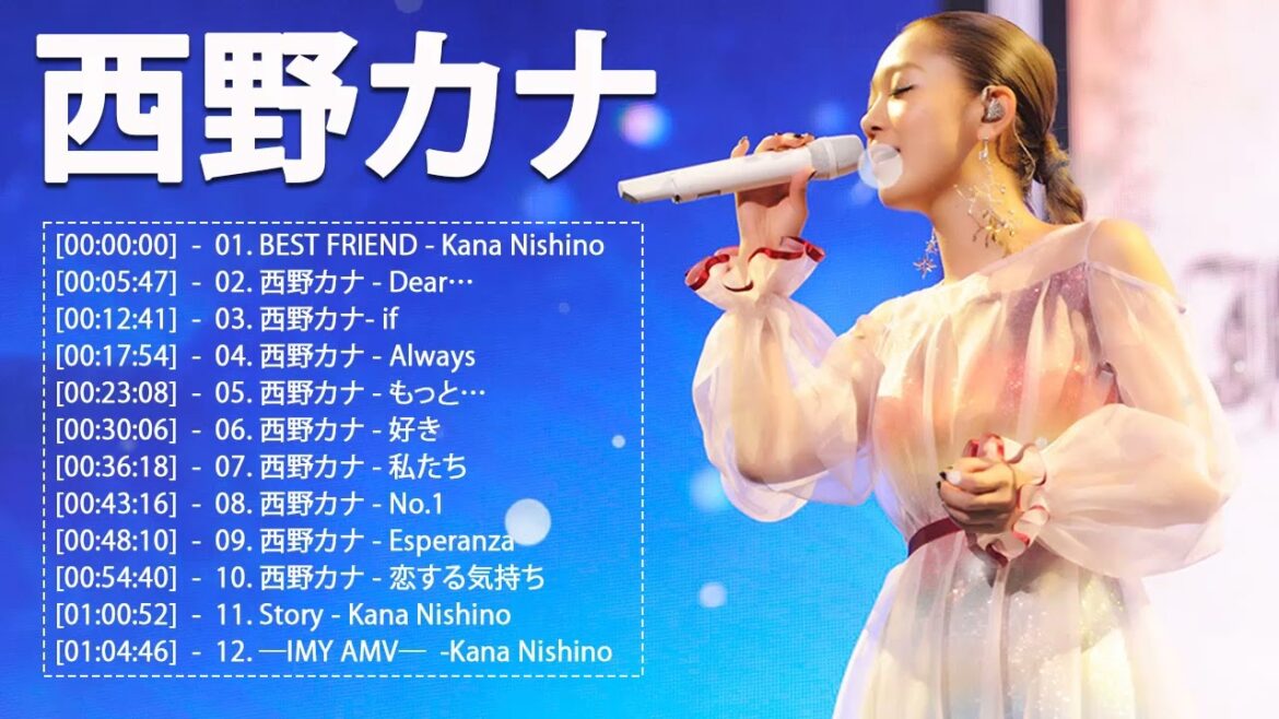 西野 カナ人気曲 メドレー 西野 カナベストソングフルアルバム Top 10 Best Songs of Nishino Kana Best Hits of Nishino Kana