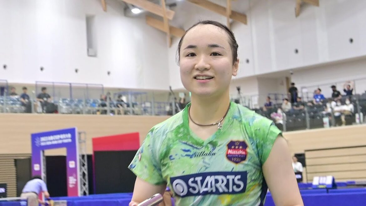 【ハイライト】女子準々決勝 伊藤美誠 vs 横井咲桜|第5回パリ五輪日本代表選考会