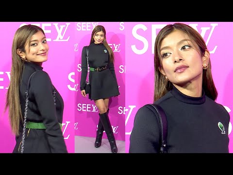 ローラ、ミニ丈ワンピ&ロングブーツ姿で登場 ルイ・ヴィトン「SEE LV」展レセプションイベント(ルイ・ヴィトン「SEE LV」展 /ローラ)