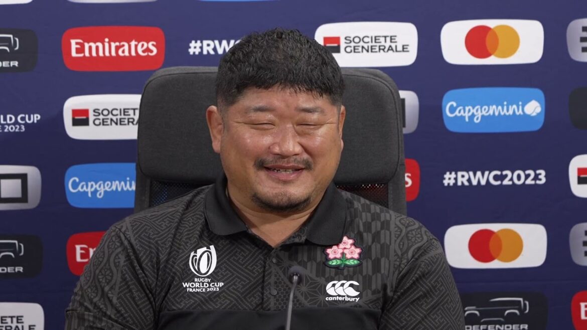 アルゼンチン戦前記者会見 | 長谷川慎 | ラグビーワールドカップ2023