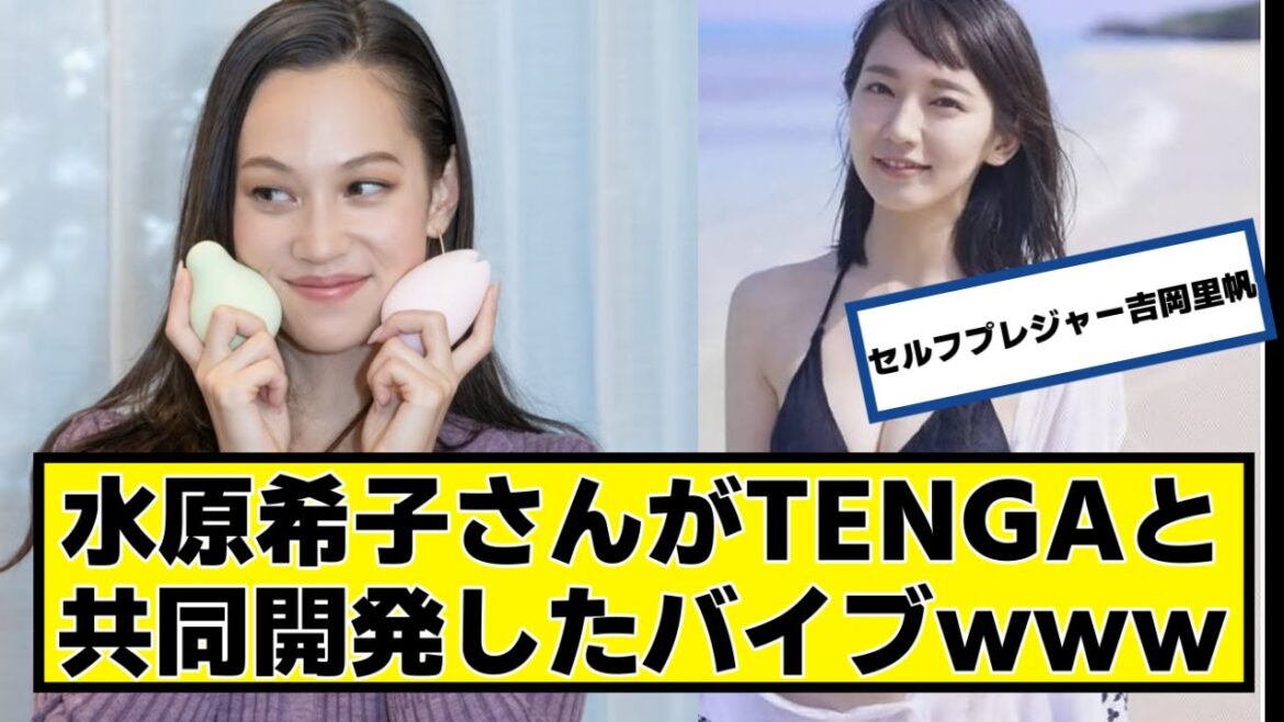 水原希子さんがTENGAと共同開発した模様www【2chネットの反応】