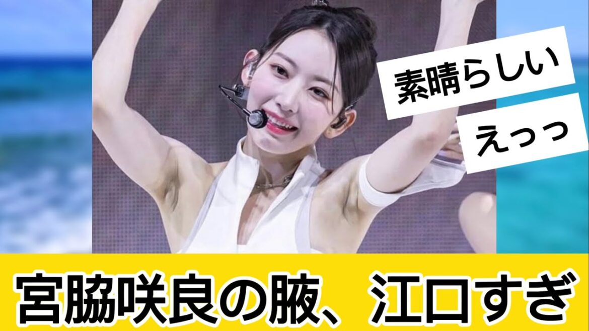 宮脇咲良さんが素晴らしいに対するネット民の反応 #5ch#2ch#なんj#グラビア