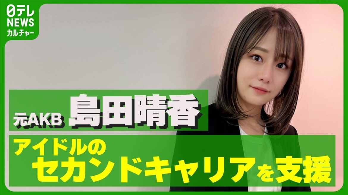 【元AKB48島田晴香】「アイドルにならなければ良かったと思わないで」セカンドキャリア支援 #島田晴香