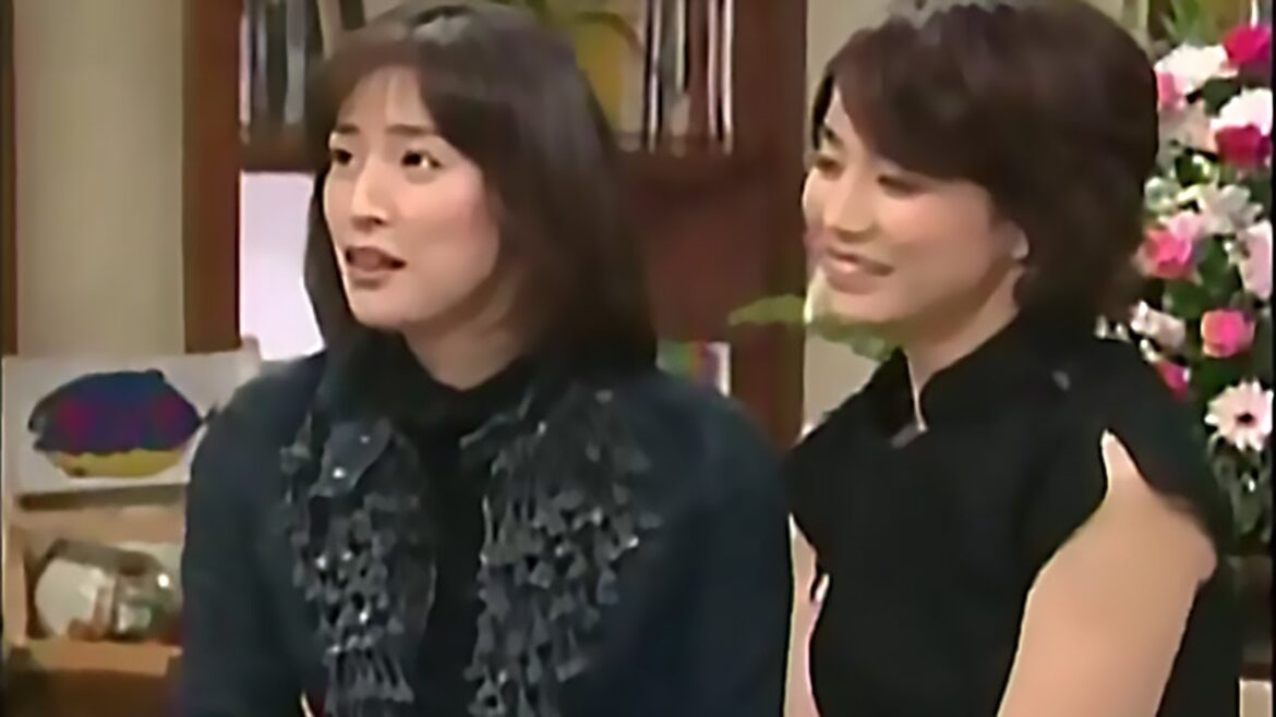 天海祐希と石田ゆり子のかわいらしい瞬間