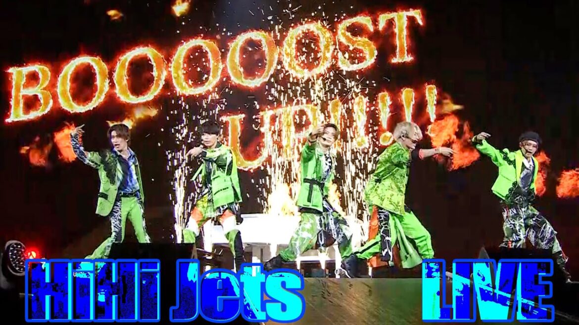 HiHi Jets「BOOOOOST UP!!!!!」(Arena Tour 2023 BOOOOOST!!)