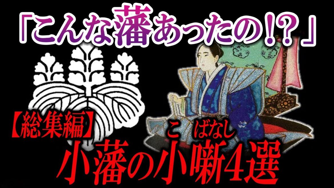【睡眠用】面白過ぎて眠れない!知られざる小藩の歴史【ゆっくり解説】