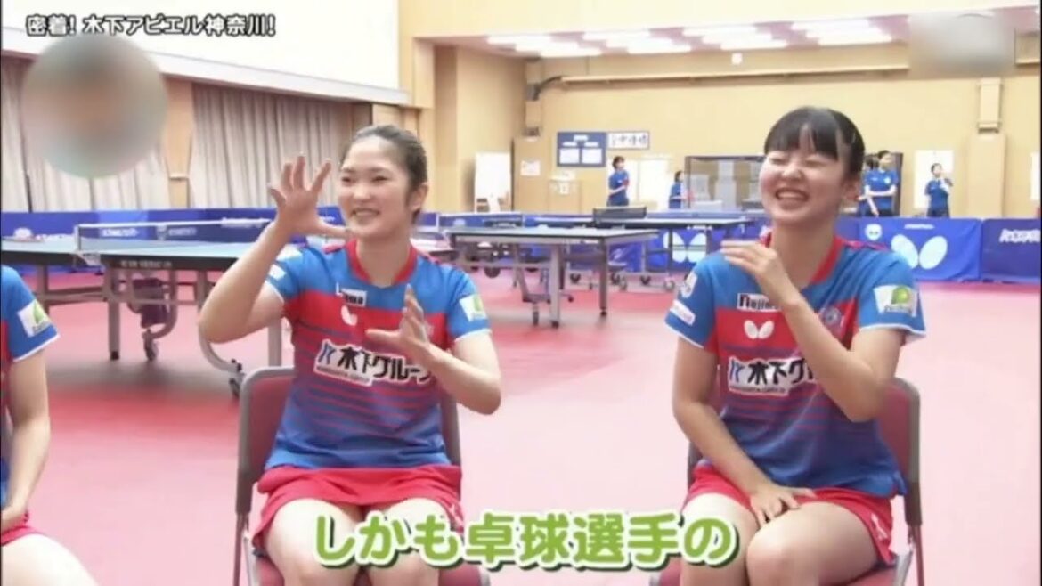 【木下アビエル神奈川】つい話を盛ってしまう平野美宇と張本美和・木原 美悠