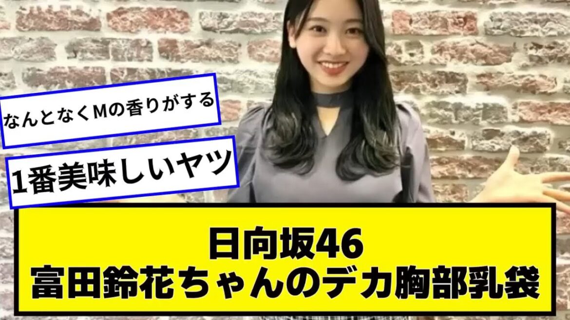 日向坂46富田鈴花ちゃんのデカデカ部【ネットの反応】