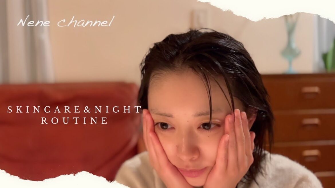 【Night routine】スキンケア/ナイトルーティン/魔女工場/松山油脂/スキンケアしながら雑談した日【skin care】