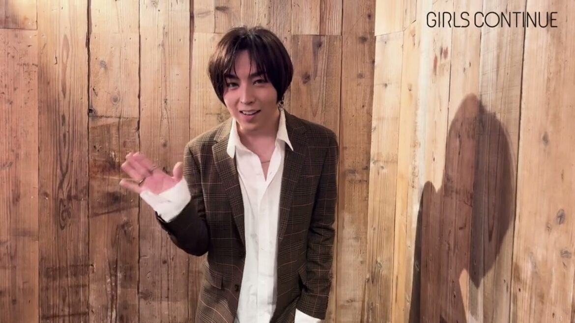 【蒼井翔太】『GIRLS CONTINUE』Vol.11 表紙/グラビア撮影メイキング【コメント付き】