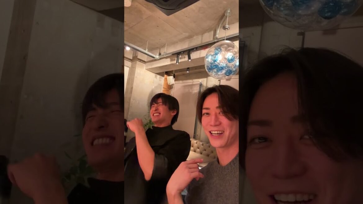 Snow Man 目黒蓮とお酒を飲む。