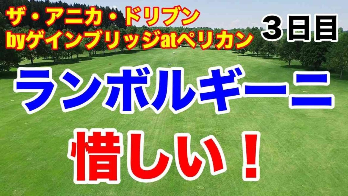 渋野日向子まだ望みアリ!【米女子ゴルフツアー】ザ・アニカ・ドリブンbyゲインブリッジatペリカン3日目 ホールインワンでランボルギーニ