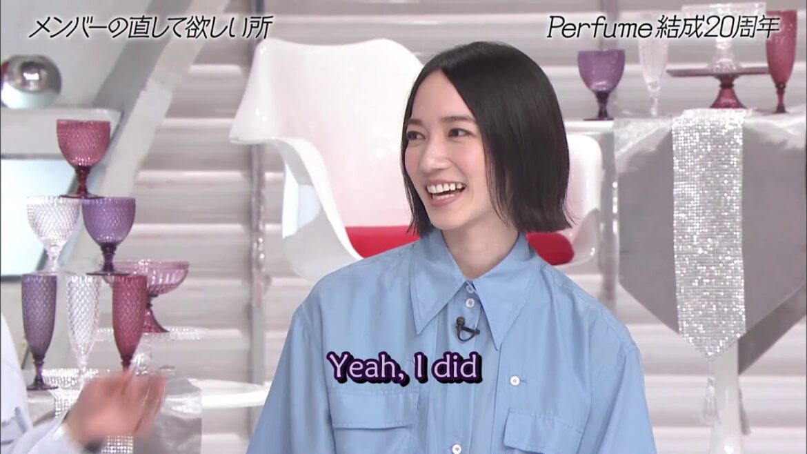 English Subs- Perfume- is there anything they would want to change about each other? (Yes)