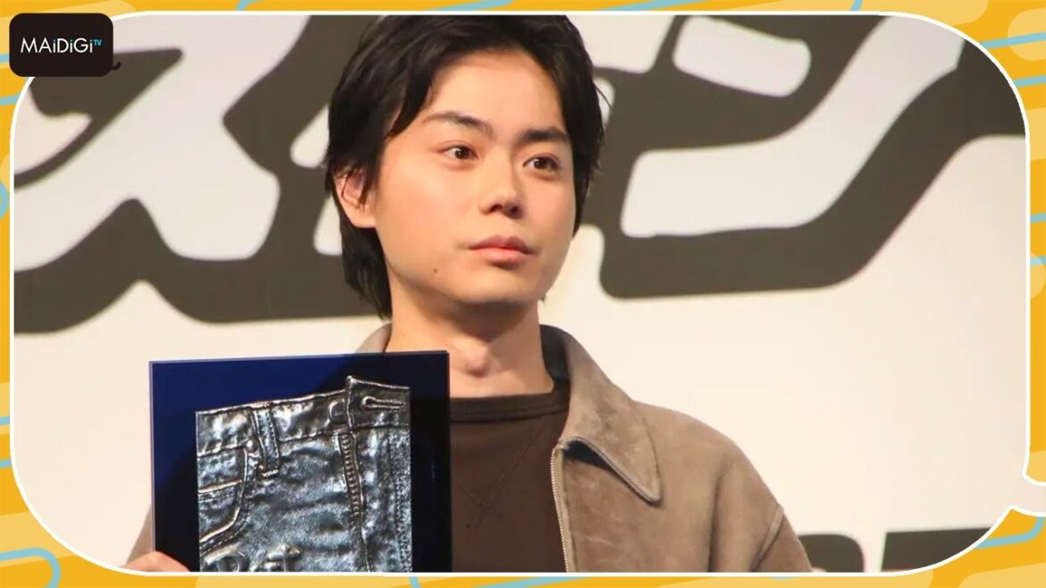 菅田将暉、2年連続のベストジーニスト受賞 今後はジーパン作りに挑戦?