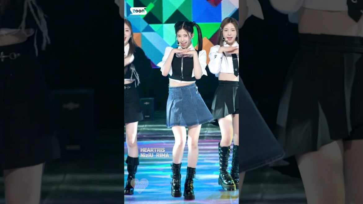 NiziUリマ韓国音楽番組FanCamまとめ!#niziu #heartris #rima #shorts
