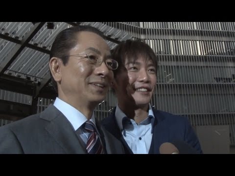 水谷豊、成宮寛貴レッドカーペットに感激「相棒-劇場版3-」