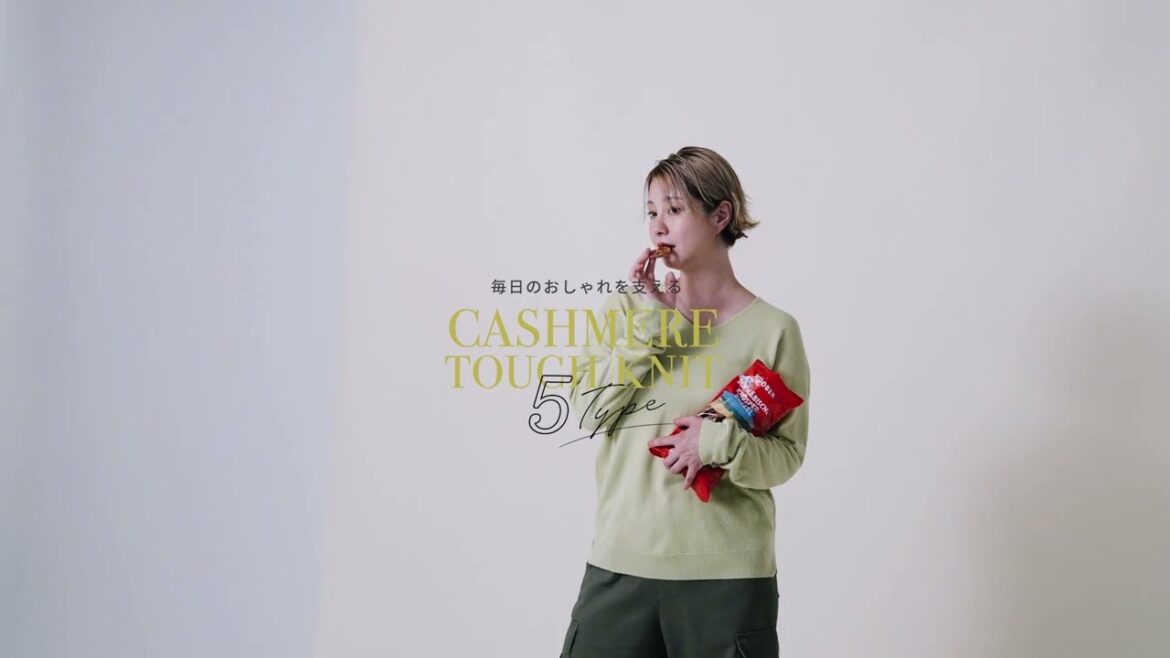 田中美保 meets NAVY 今年大ヒット中⭐️ 毎日のオシャレを支えるカシミヤタッチニット🍂