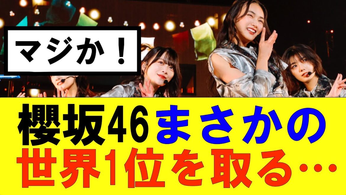 【櫻坂46】とんでもないランキングで世界1位を取る… #そこ曲がったら櫻坂#承認欲求#森田ひかる #山﨑天 #藤吉夏鈴 #sakurazaka46 #土生瑞穂 #欅坂46#村山美羽 #中嶋優月