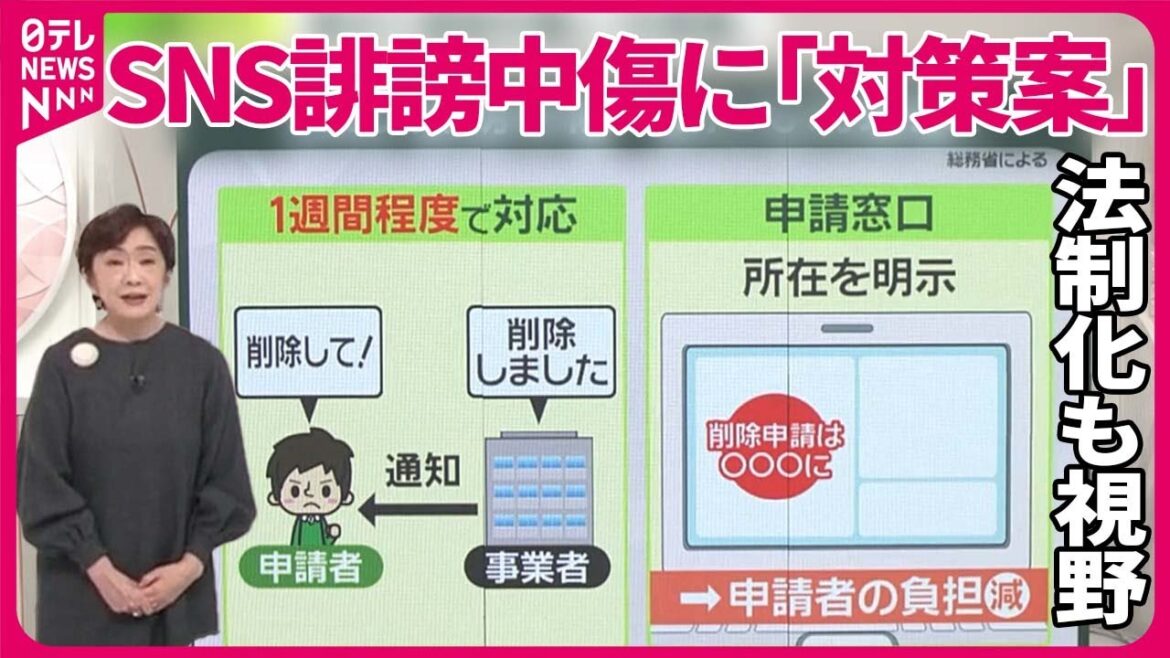 【どう防ぐ?】「心の殺人」ネット上の誹謗中傷 総務省が新たな対策案……削除申請あれば「1週間ほどで対応」