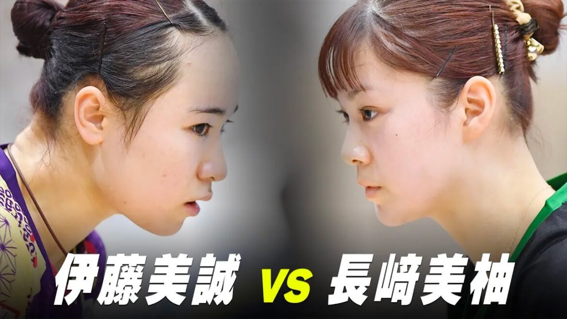 【第1回】女子準々決勝 伊藤美誠 vs 長﨑美柚|パリ五輪日本代表選考会 プレイバック|Ito Mima vs Nagasaki Miyuu