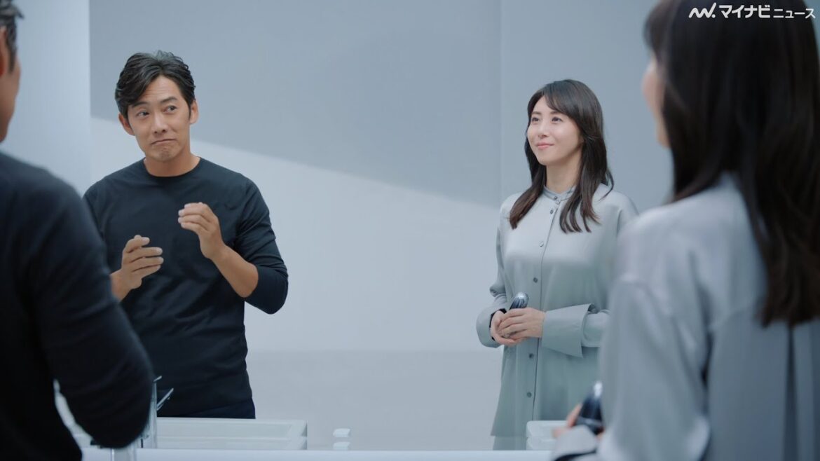 反町隆史&松嶋菜々子、夫婦でCM初共演! 「SHISEIDO MEN」新CM公開