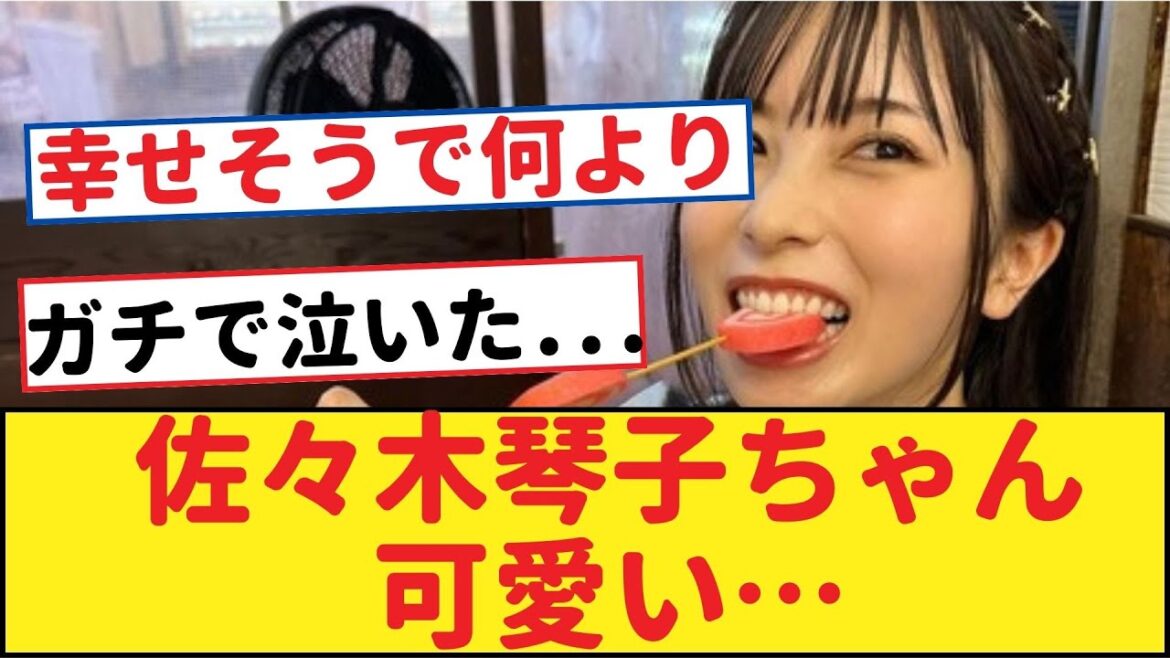 佐々木琴子ちゃん可愛すぎて興奮しました!ファン感涙! 【乃木坂46・岩本蓮加・乃木坂工事中・乃木坂配信中】