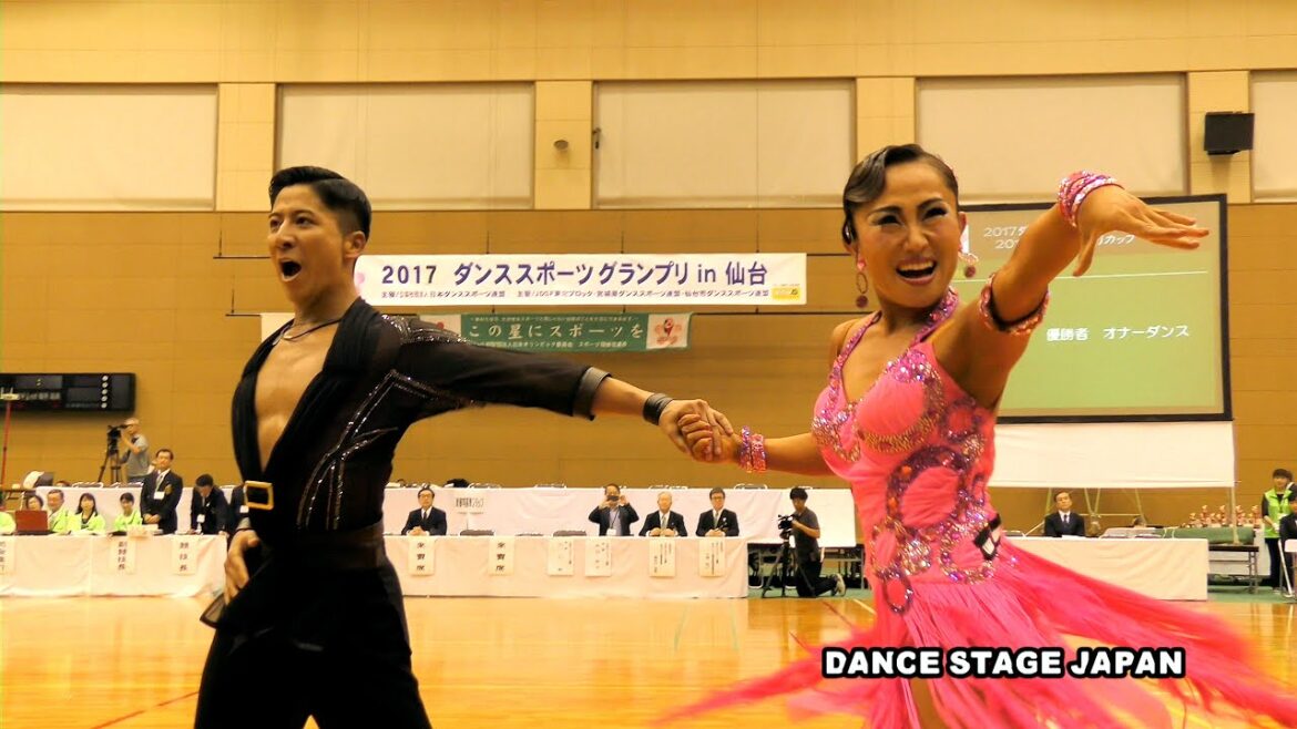 JDSFダンススポーツグランプリ チャンピオン ロペス&キンタロー。オナーダンス 4KVideo