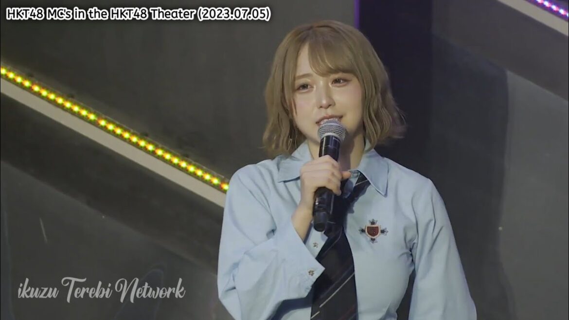 HKT48 MC’s in the HKT48 Theater (2023.07.05)