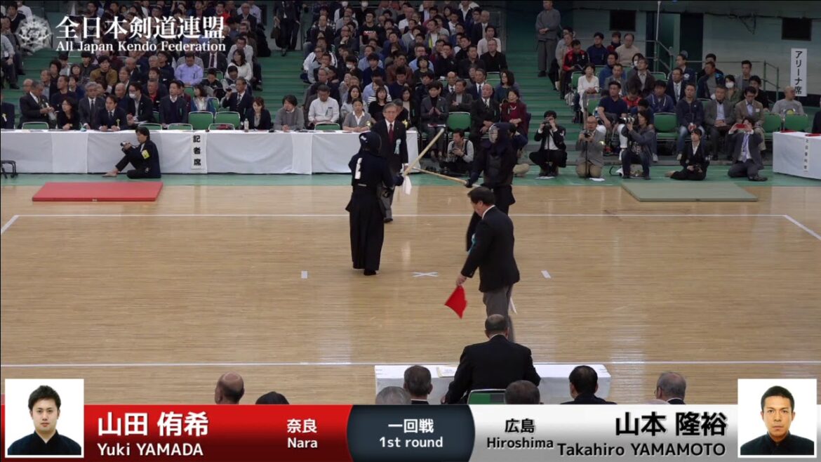 Yuki YAMADA -eK Takahiro YAMAMOTO – 65th All Japan KENDO Championship – First round 21
