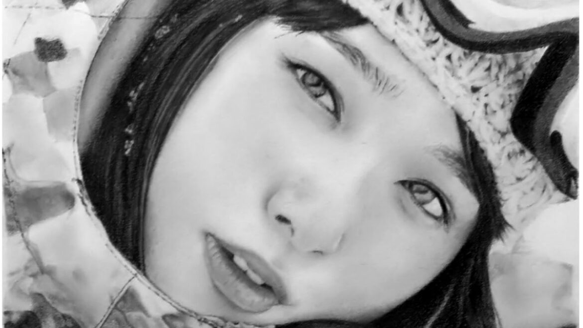 鉛筆画 リアルな似顔絵メイキング 桜井日奈子さん- Pencil drawing HinakoSakurai – How to draw portrait-素描-연필화