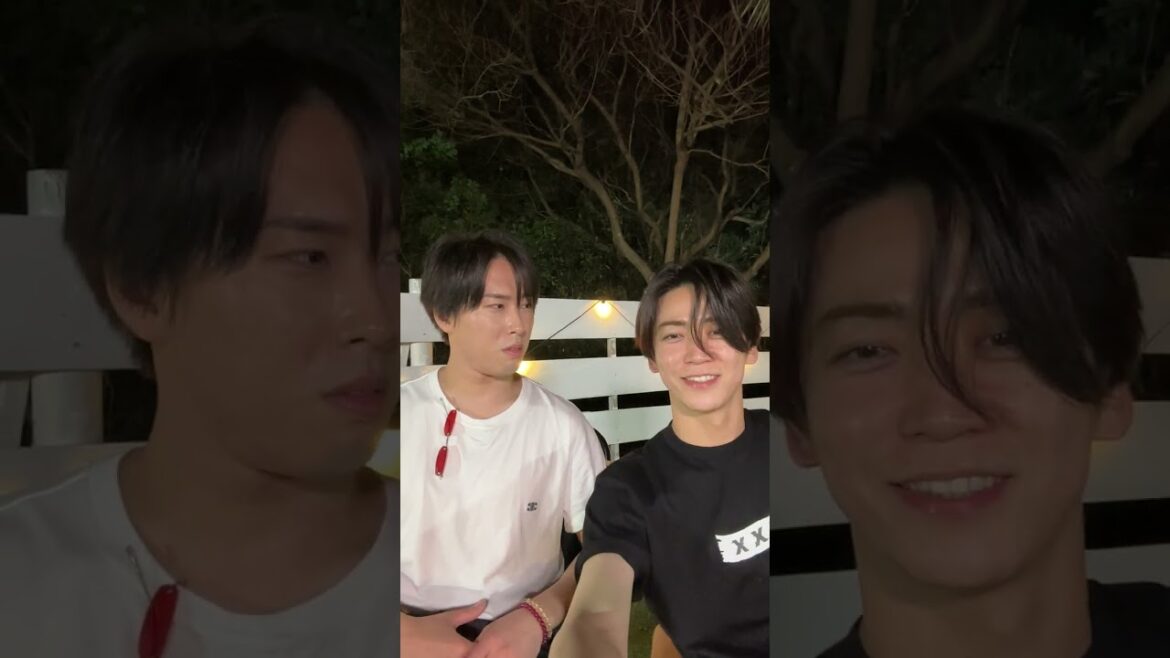 Snow Man宮舘涼太とBBQをする。