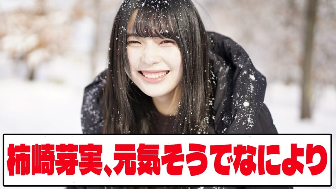 【元日向坂46】柿崎芽実、元気そうでなにより【ネットの反応】