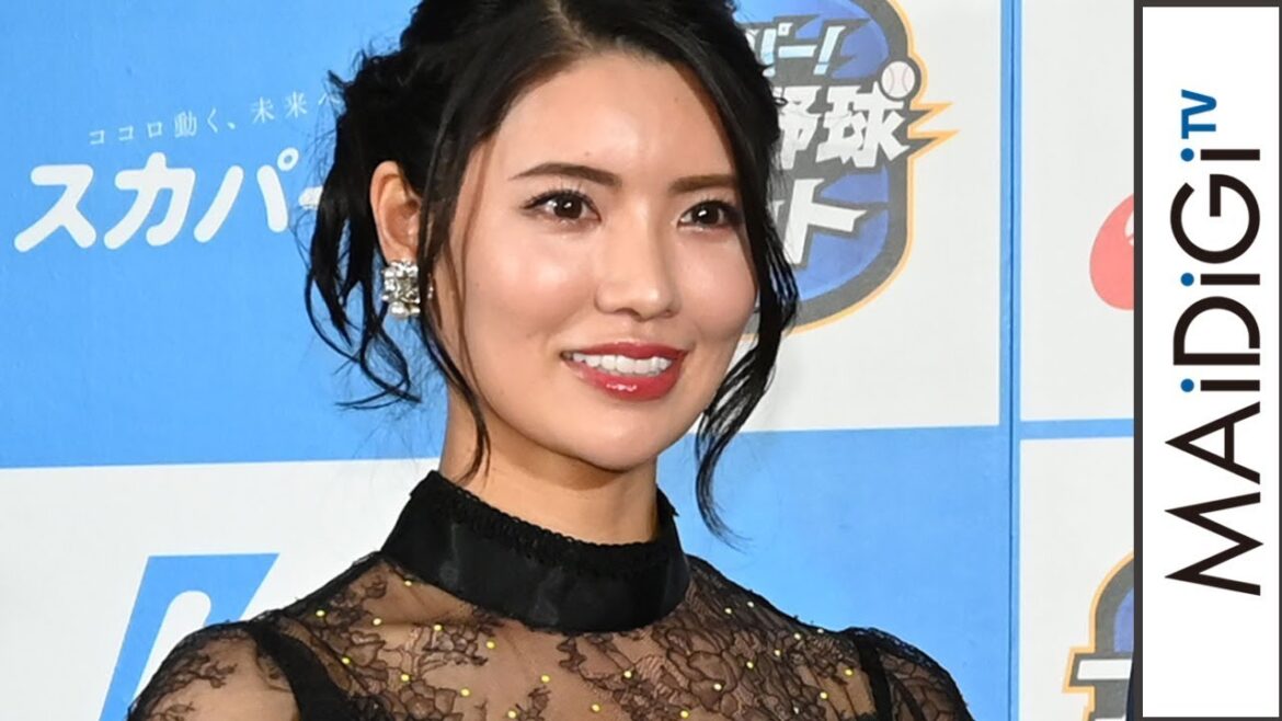 倉持明日香、“笑わない男”ラグビー稲垣と交際報道後初登場