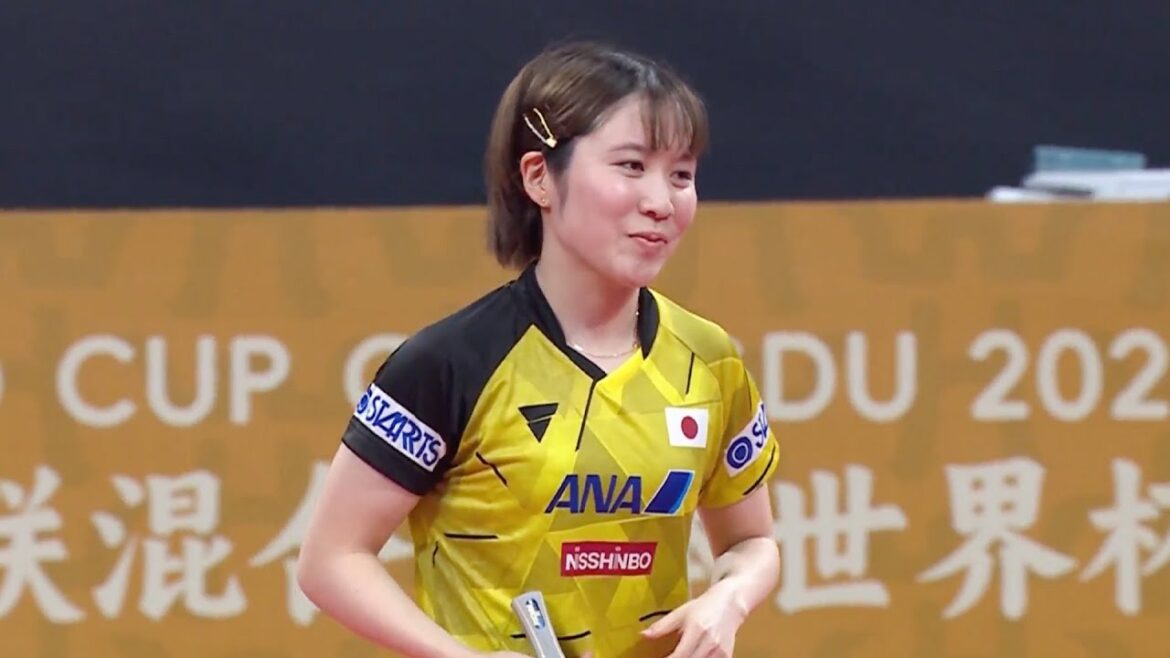【ハイライト】平野美宇 vs ウィンター|日本 対 ドイツ|ITTF混合団体ワールドカップ2023 Stage2 第2試合
